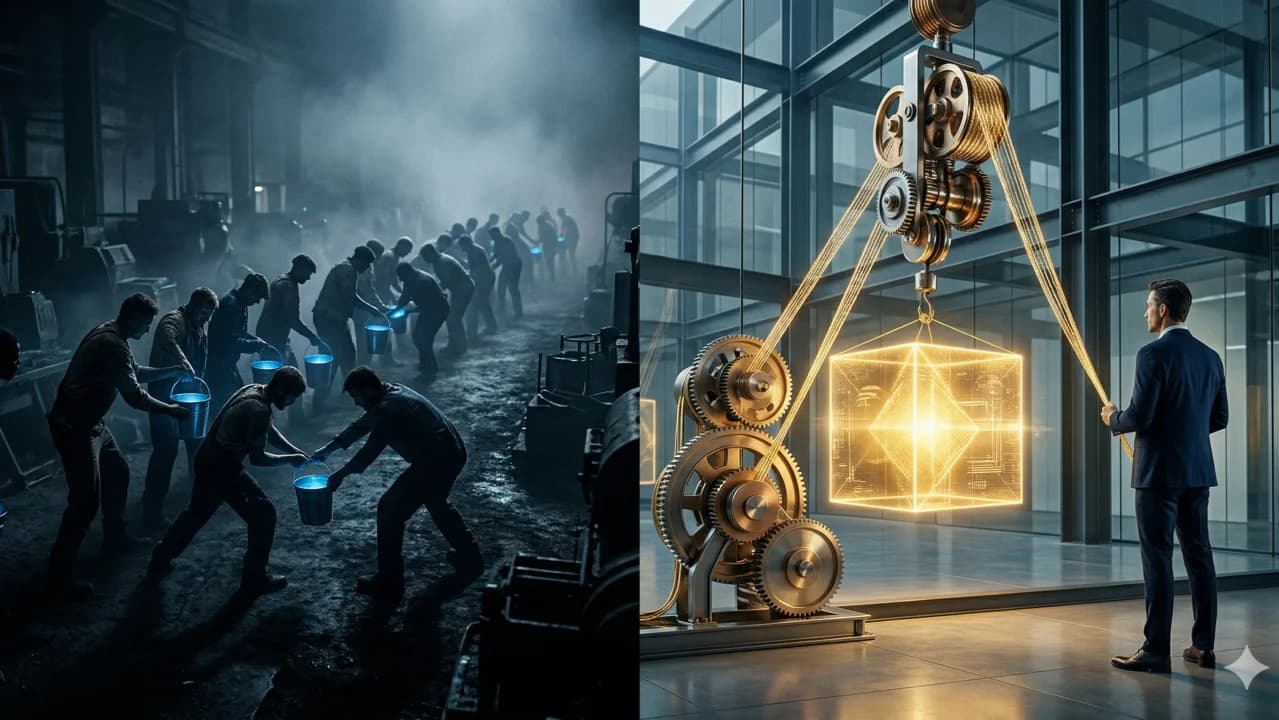 The Tale of the Human Chain and the Pulley Operator: Navigating the New Physics of Engineering