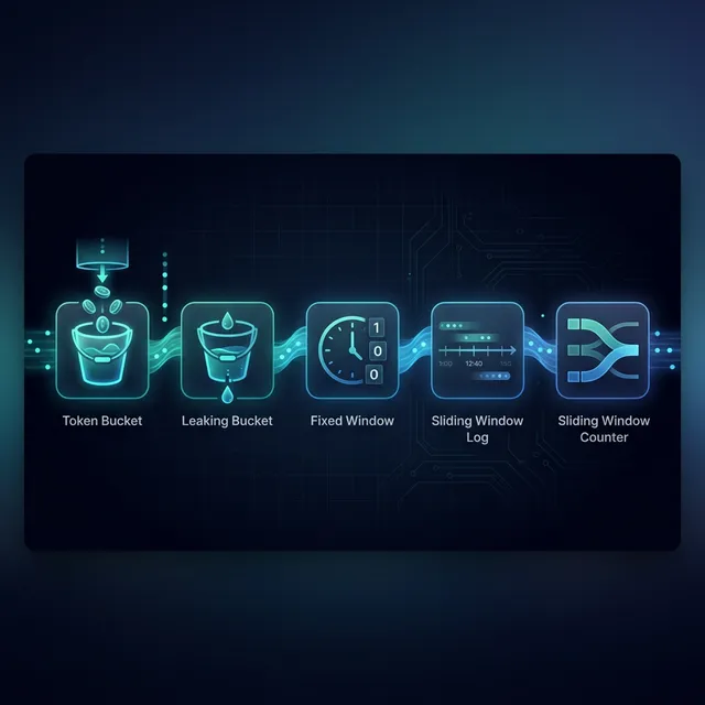 Rate Limiting Algorithms — Interactive Visual Guide
