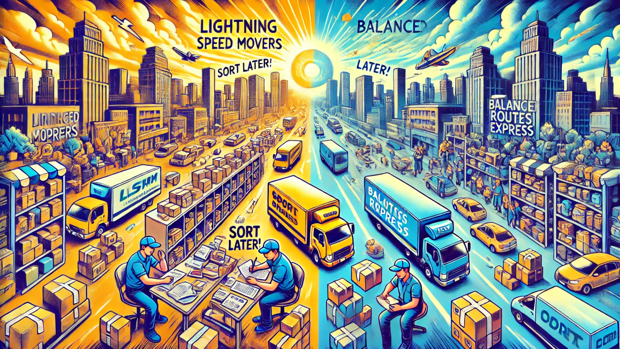 LSM-Trees vs. B-Trees: The Tale of Two Delivery Companies